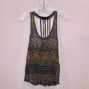 Patterned Tank Top